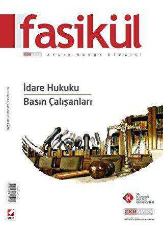 Fasikül Aylık Hukuk Dergisi Sayı:62 Ocak 2015
