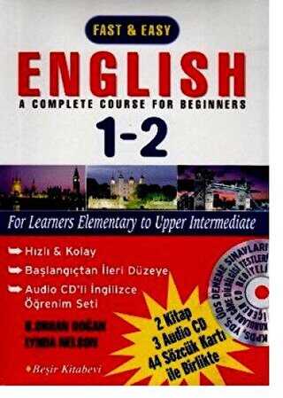 Fast Easy English A Complete Course For Beginners 1-2 Cd`li