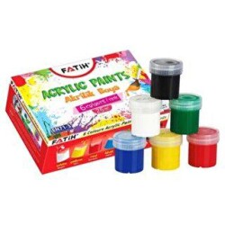 Fatih Akrilik Boya 6 Renk 25 Ml - Fatih