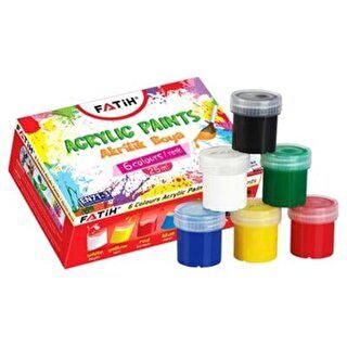 Fatih Akrilik Boya 6 Renk 25 Ml - 1