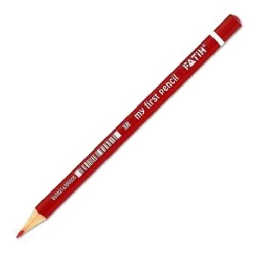 Fatih Jumbo Üçgen Başlangıç Kalemi Kırmızı