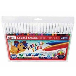 Fatih Keçeli Boya Kalemi 24 Renk - Fatih
