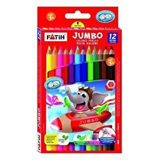 Fatih Kuru Boya Jumbo 12 Renk Tam Boy - 1