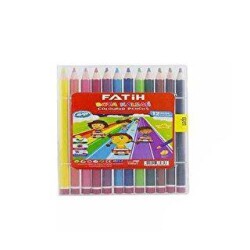 Fatih Kuru Boya Mercanlı 12 Renk Çantalı - Fatih