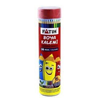 Fatih Kuru Boya Tüplü 24 Renk Tam Boy - 1