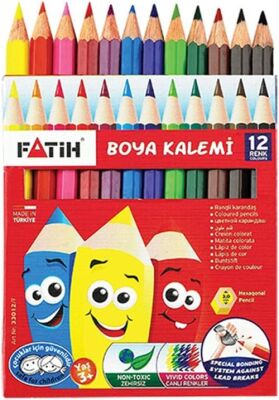 Fatih Kuru Boya Yarım Boy 12Li - 1