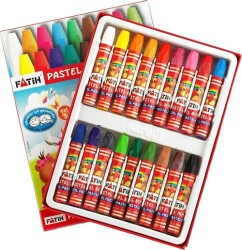 Fatih Pastel Boya 18 Renk King Size Kutulu - 2