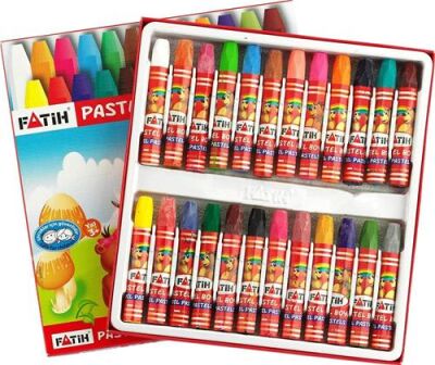 Fatih Pastel Boya 24 Renk King Size Kutulu - 1