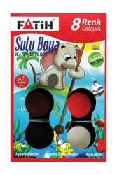 Fatih Sulu Boya 8 Renk F-8 - Fatih