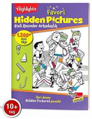 Favori Hidden Pictures - Arkadaşlık Puzzle Tek Kitap