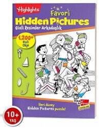Favori Hidden Pictures - Arkadaşlık Puzzle Tek Kitap - Dikkat Atölyesi Yayınları