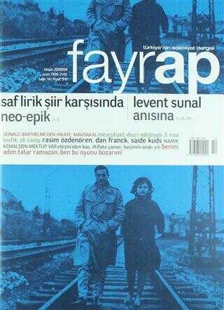 Fayrap Popülist Edebiyat Dergisi Sayı: 14 Nisan 2009