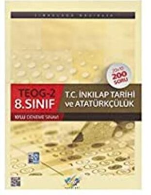 Fdd Yayınları FDD 8. Sınıf Adım Adım TEOG 2 T.C. İnkılap Tarihi ve Atatürkçülük Çözümlü 10 Deneme - 1