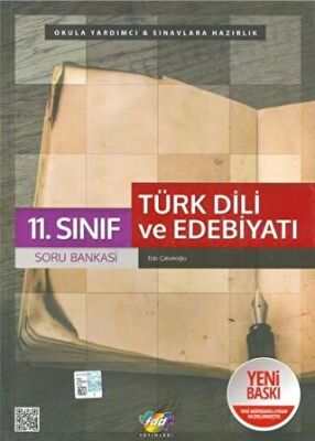 Fdd Yayınları 11. Sınıf Türk Dili ve Edebiyatı Soru Bankası - 1
