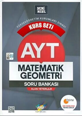 Fdd Yayınları AYT Matematik Geometri Kurs Seti Soru Bankası - 1