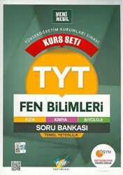 Fdd Yayınları TYT Fen Bilimleri Kurs Seti Soru Bankası - Fdd Yayınları