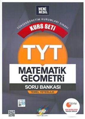 Fdd Yayınları TYT Matematik Geometri Soru Bankası Kurs Seti - 1
