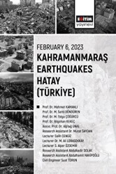 February 6 2023 Kahramanmaraş Earthquakes Hatay - Eğitim Yayınevi - Bilimsel Eserler