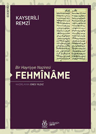 Bir Hayriyye Naziresi Fehminame - DBY Yayınları