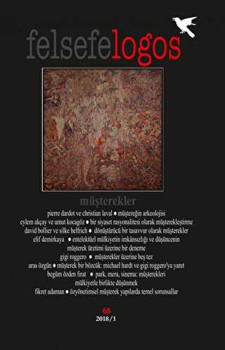 Felsefelogos Sayı: 68 2018-1 - Felsefelogos - Umuttepe