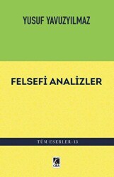 Felsefi Analizler - Çıra Yayınları