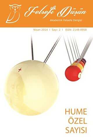 Felsefi Düşün Akademik Felsefe Dergisi Sayı: 2 - Nisan 2014 - Pinhan Yayıncılık