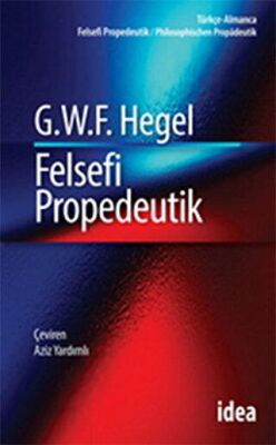 Felsefi Propedeutik kapağı