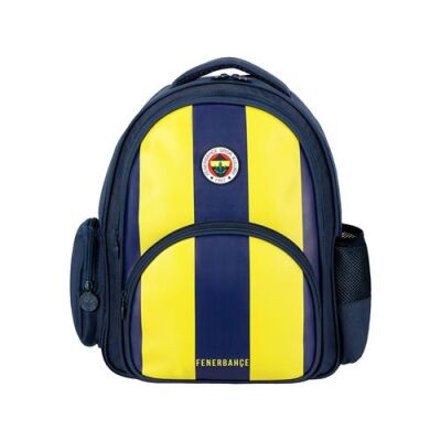 Fenerbahçe Me Team Çubuklu Suni Deri Okul Çantası 25756 - 1