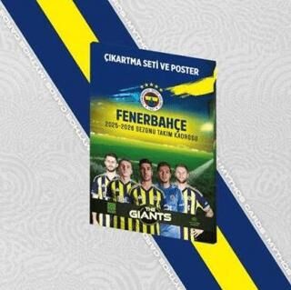 Fenerbahçe The Giants Dev Poster ve Çıkartma Seti 2025-26 - 1