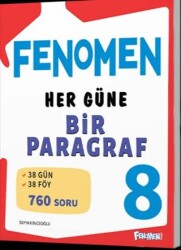 Fenomen Yayınları Fenomen 8 Her Güne Bir Paragraf - Fenomen Yayınları