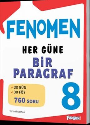 Fenomen Yayınları Fenomen 8 Her Güne Bir Paragraf - 1