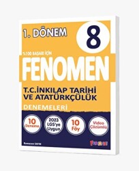 Fenomen Yayınları Fenomen 8. Sınıf T.C. İnkılap Tarihi Ve Atatürkçülük Denemeler 1.Dönem - Fenomen Yayınları