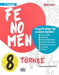 Fenomen Yayınları Fenomen 8. Sınıf Türkçe 3. Fasikül Paragrafta Anlam Yapı ve Anlatım Özellikleri - Fenomen Yayınları
