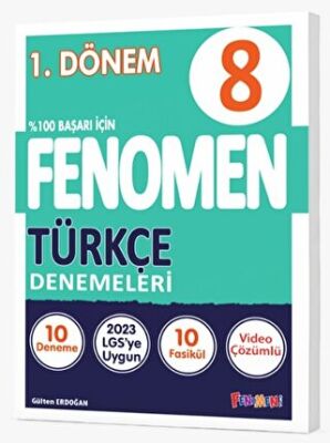 Fenomen Yayınları Fenomen 8. Sınıf Türkçe Denemeler 1. Dönem - 1