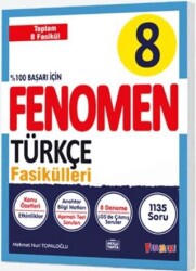 Fenomen 8. Sınıf Türkçe Fasikül Seti 8 Fasikül - Fenomen Yayınları