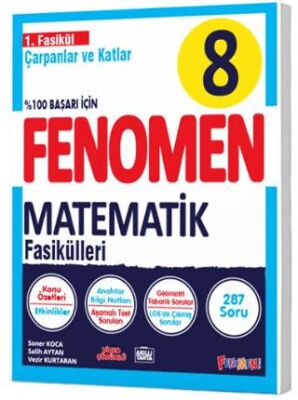 8. Sınıf Matematik Fenomen Çapanlar ve Katlar 1. Fasikül - 1