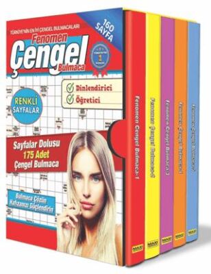 Fenomen Çengel Bulmaca Seti - 5 Kitap - 1