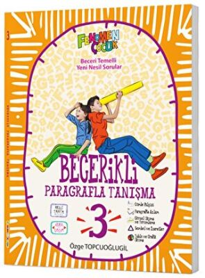 Fenomen Yayınları 3. Sınıf Becerikli Paragrafla Tanışma Fenomen Çocuk - 1