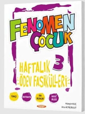 Fenomen Yayınları 3. Sınıf Haftalık Ödev Fasikülleri Fenomen Çocuk - 1