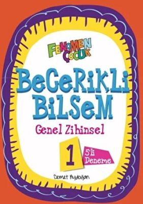 Fenomen Yayınları Fenomen Çocuk Becerikli Bilsem 1 Genel Zihinsel - 1