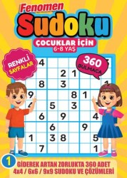 Fenomen Çocuklar İçin Sudoku 6-8 Yaş - Maxi Yayıncılık