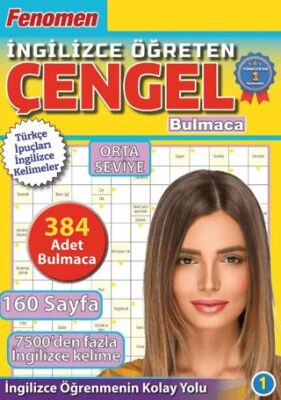 Fenomen İngilizce Öğreten Çengel Bulmaca Orta Seviye-1 - 1