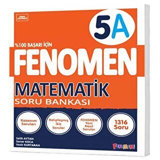 Fenomen Yayınları 5. Sınıf Matematik - A Soru Bankası - 1