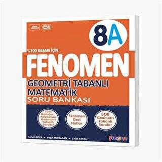 Fenomen Kitap 8. Sınıf Fenomen Geometri Tabanlı Matemetik Soru Bankası - 1