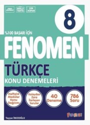 Fenomen Yayınları 8. Sınıf Fenomen Türkçe 40`lı Konu Denemeleri - Fenomen Yayınları