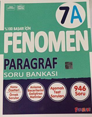 Fenomen Yayınları Fenomen Paragraf Soru Bankası - 1