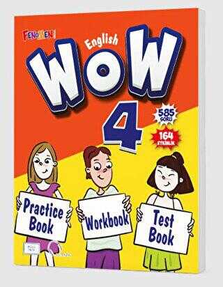 Fenomen Yayıncılık Wow 4 Practıce Book + Workbook + Test Book