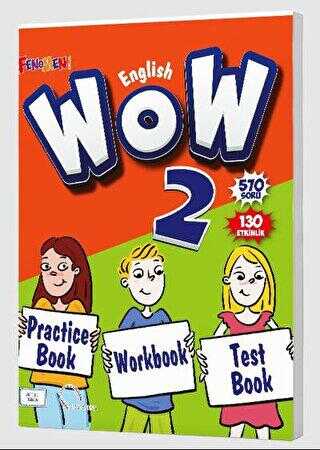 Fenomen Yayıncılık WOW English 2 Practice Book + Workbook + Test Book