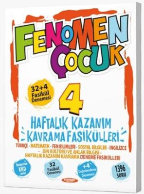 Fenomen Yayınları 4. Sınıf Haftalık Kazanım Fasikülleri - 1