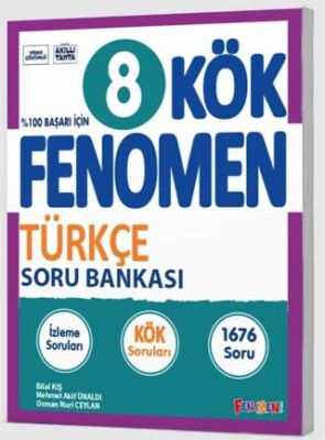 Fenomen Yayınları 8. Sınıf KÖK Türkçe Soru Bankası - 1